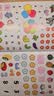 蒙氏数学贴纸书 全6册 2-6岁幼儿数学启蒙全脑益智贴贴画 宝宝益智早教动手动脑全脑智力开发数字认知儿童贴纸书 实拍图