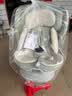 Heekin引领者儿童安全座椅汽车车载用0-12岁新生婴儿宝宝175°可坐可躺 青提绿-智能(语音通风加热+单手旋转+不窝脖+175°躺) 实拍图