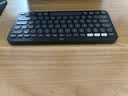 罗技（Logitech）时尚系列K390无线蓝牙键盘 超薄便携 K380升级版 黑色 79键 实拍图