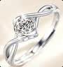 中国黄金（CHINA GOLD）天使之吻纯银戒指女士足银女戒银饰结婚纪念日礼物送老婆女友生日 实拍图