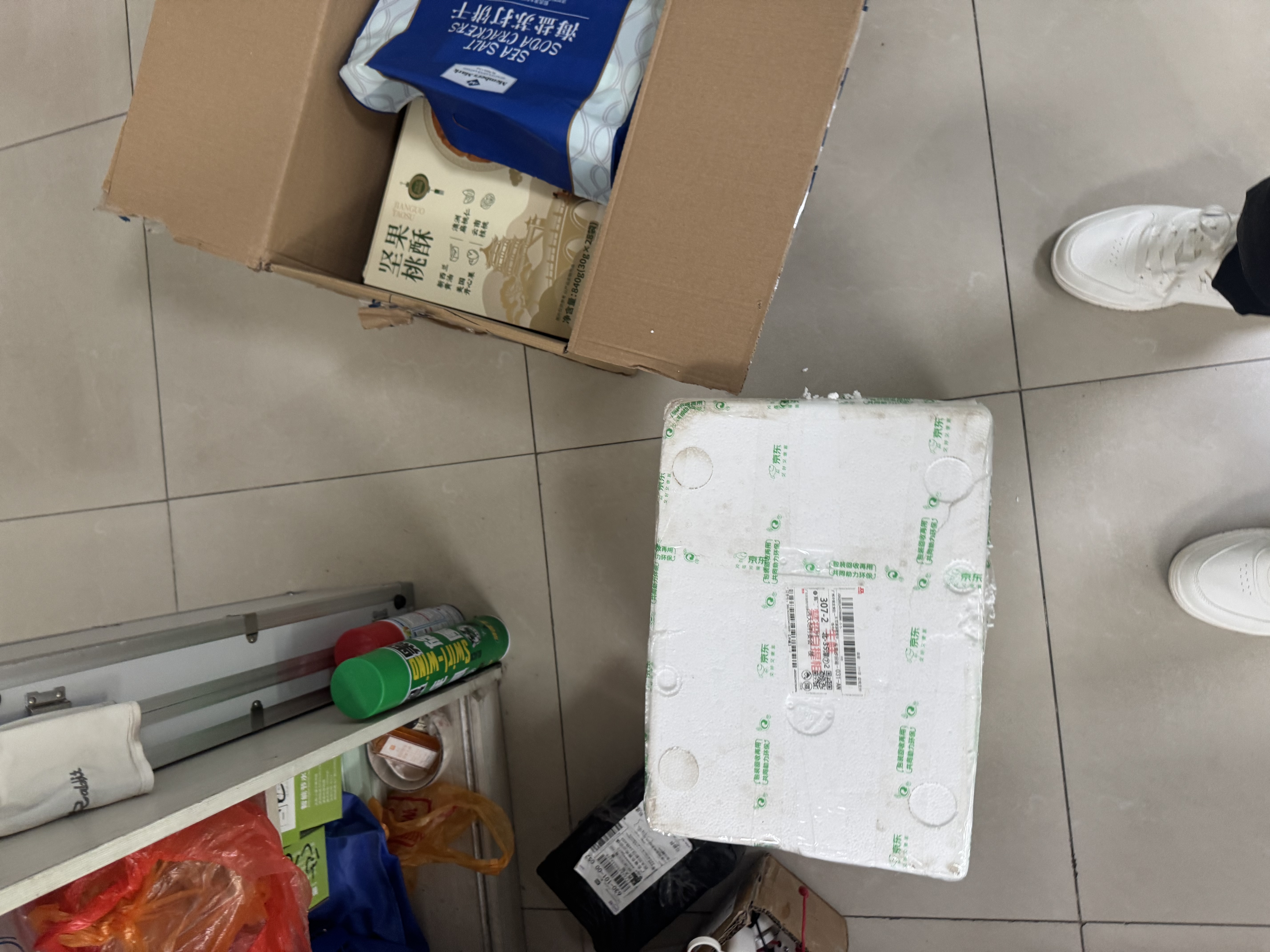 海盐苏打饼干 1.5kg 1.5kg*1袋 实拍图