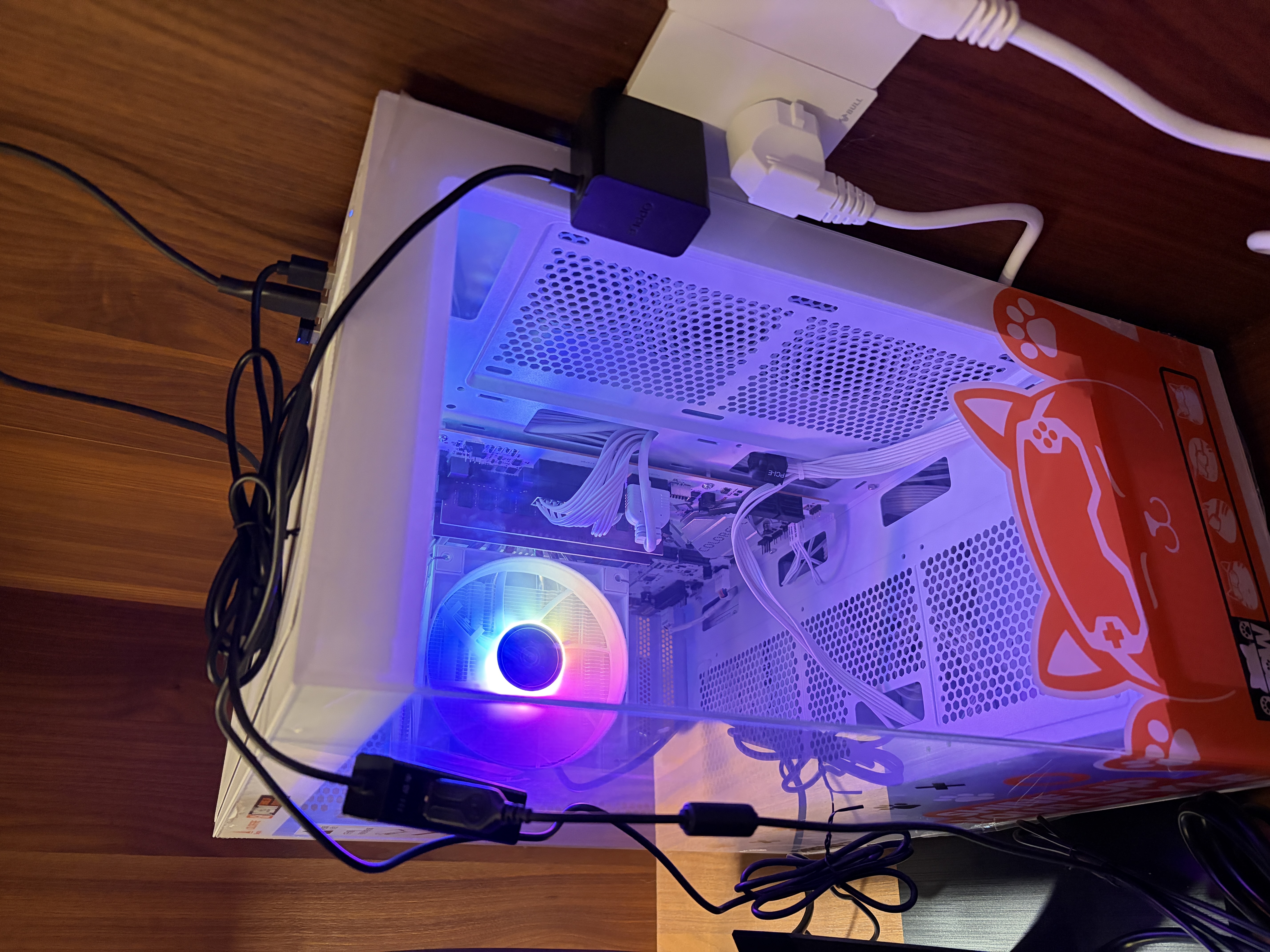 七彩虹【24期免息】海景房i5 14600KF RTX5060TI 5070TI 橘猫定制款 电竞游戏设计AI电脑主机台式组装机 配一：14600K丨32G丨1TB 官方全新保障 实拍图