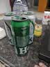 喜力啤酒500ml*21听大罐听装（经典18听+星银3听）婚宴喜酒送礼 实拍图