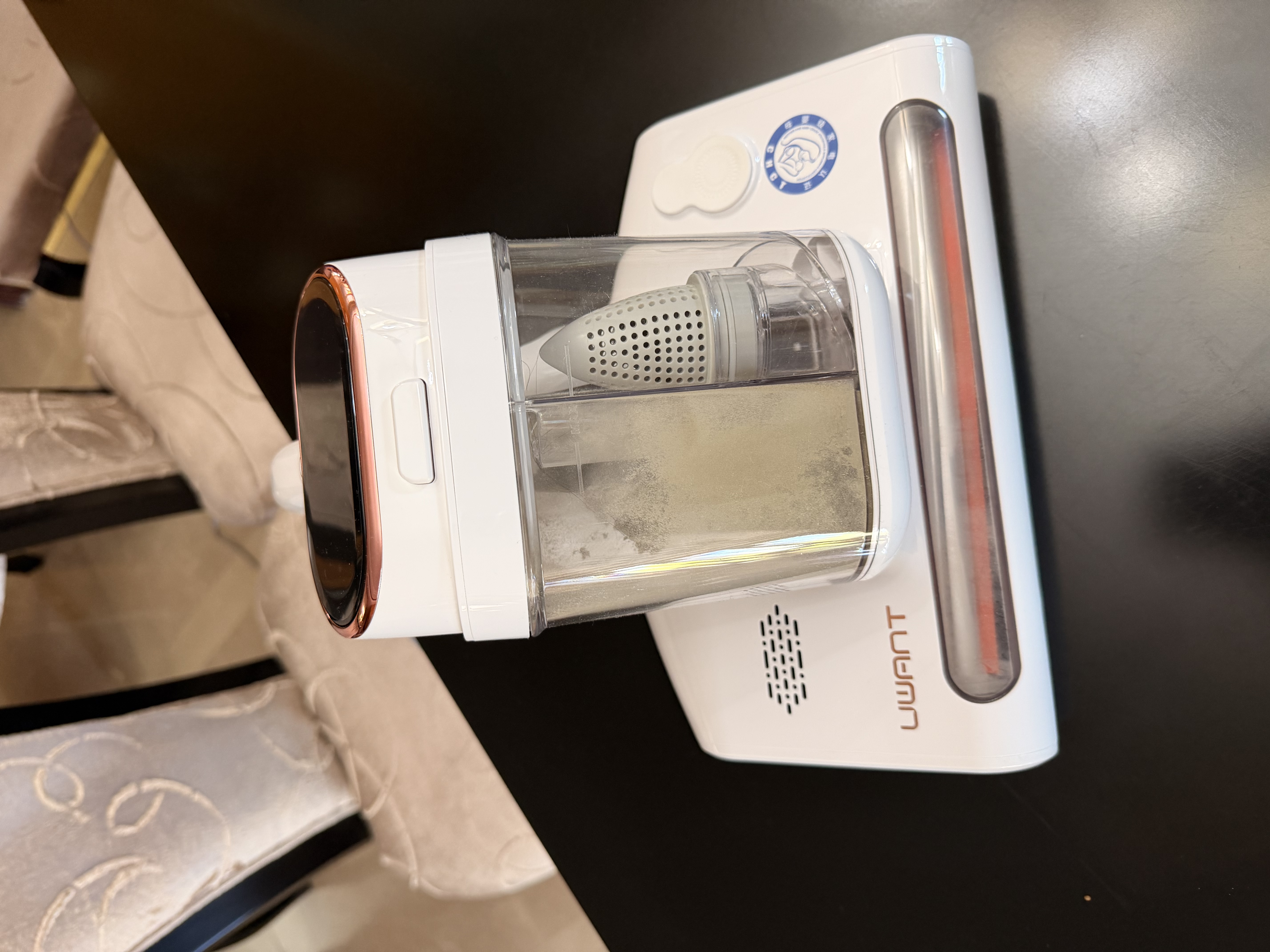 UWANT友望母婴除螨仪器M300SE太阳光增强版除螨机植物香氛65℃高温杀菌双杯床上吸尘器除螨三合一 实拍图