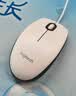 罗技（Logitech）M100r 鼠标 有线鼠标 办公鼠标 对称鼠标 大手鼠标 白色 实拍图