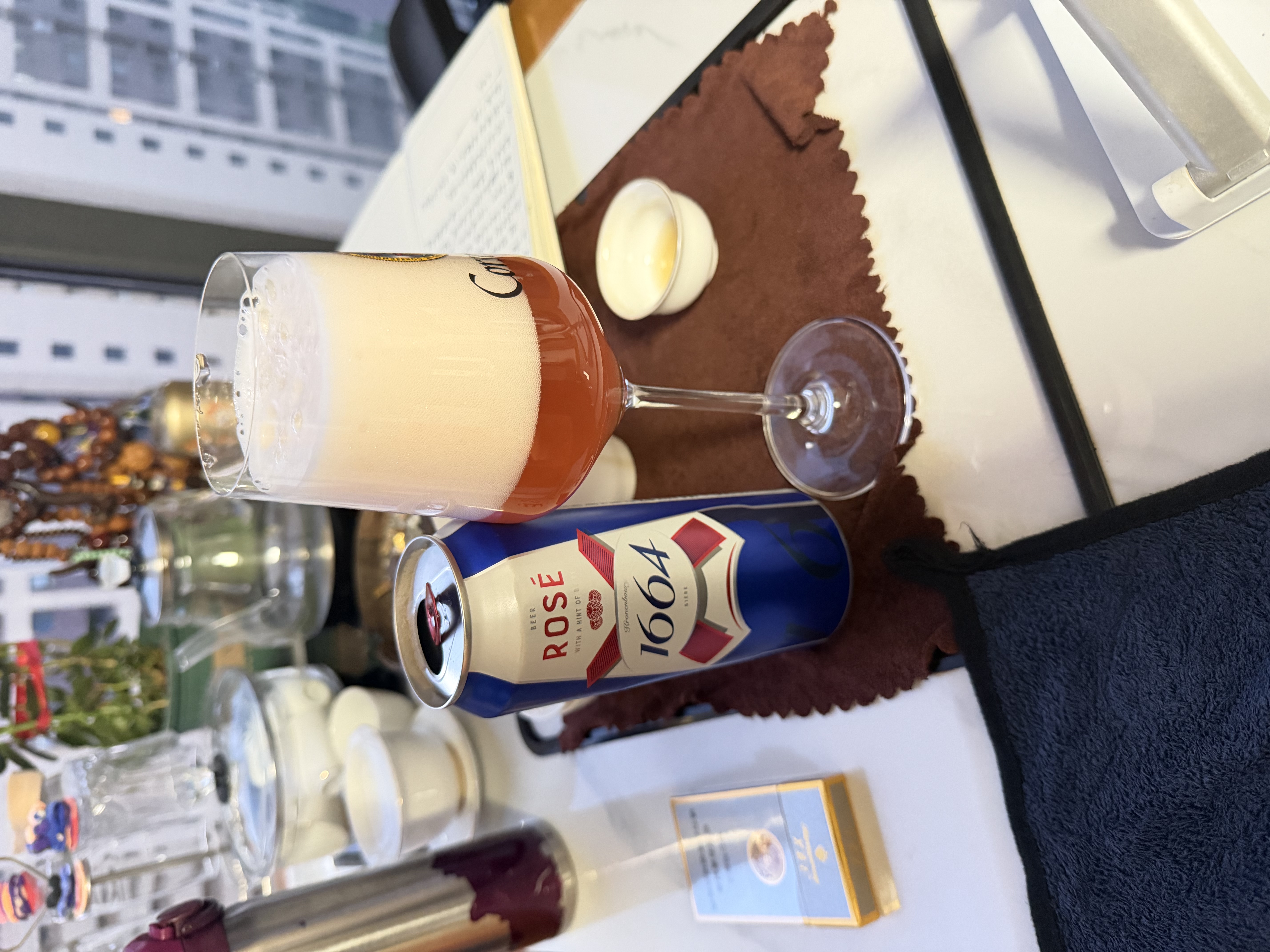 kronenbourg 1664啤酒三口味500*12(白啤+桃红+法蓝) 精酿非原箱 送礼 聚会 实拍图