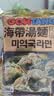 paldo八道方便面海带汤面110g*4包 韩国进口海鲜味袋装泡面速食拌面 实拍图