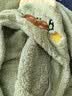 欧孕（OUYUN）婴儿浴巾珊瑚绒吸水速干儿童斗篷浴袍带帽宝宝 布兰龙150*100 实拍图