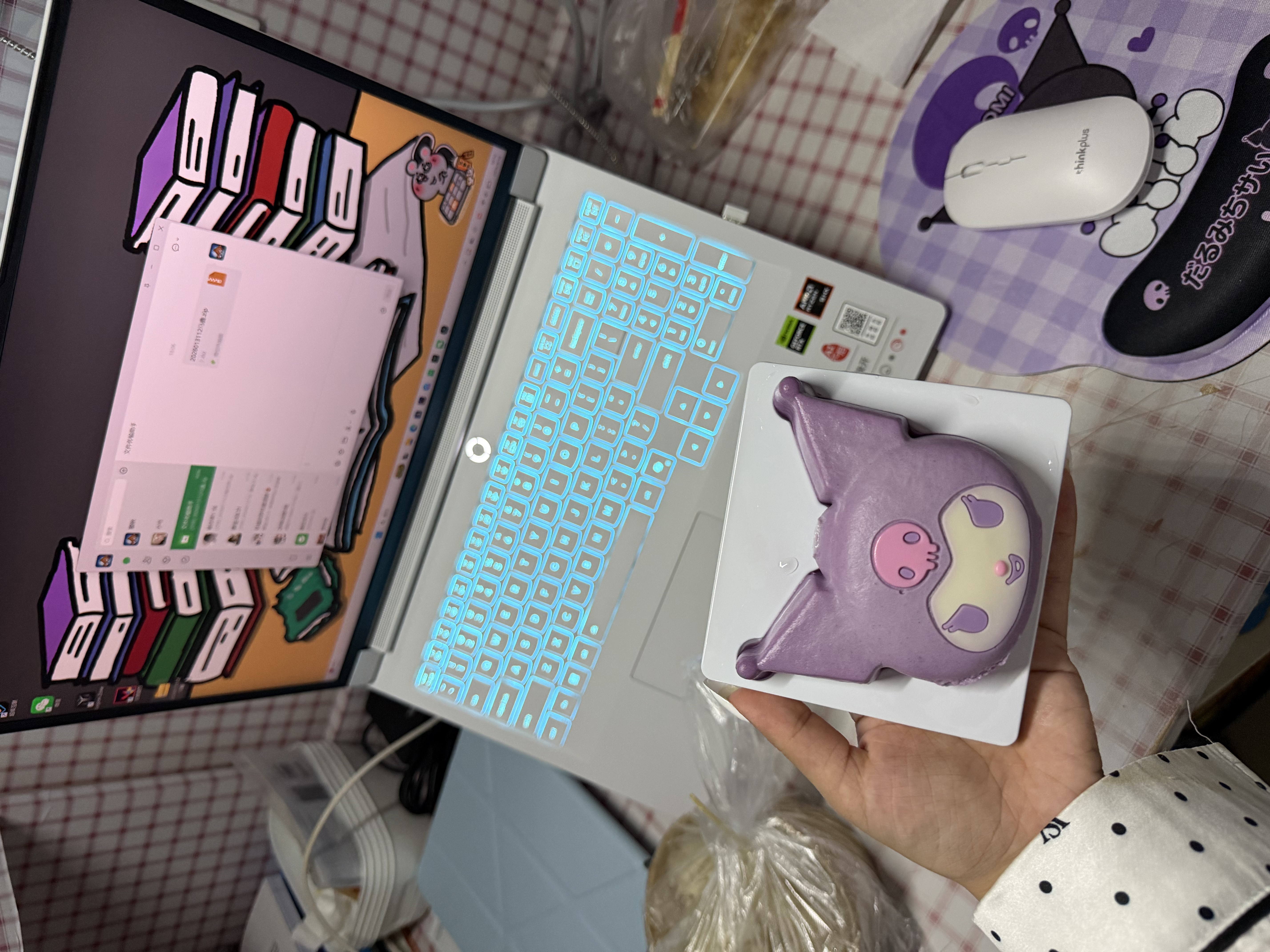 联想拯救者R9000P 2026 电竞游戏本笔记本电脑(锐龙 9 8945HX 16G 1T RTX5060 2.5K 240Hz 白)国家补贴 实拍图