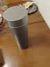 富光玻璃杯 水杯茶杯男士双层塑玻茶水分离杯子带提环便携500ML 实拍图