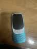 诺基亚（NOKIA）3210 4G 移动联通电信广电全网通 2.4英寸双卡双待 直板按键学生功能机备用手机 蓝色 实拍图