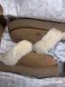 UGG【双11抢先购】秋季女士经典厚底休闲懒人毛毛鞋勃肯鞋 1122550 CHE|栗色 40 40码及以上建议正码正拍 实拍图