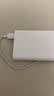 华为【3C认证】原装超级快充移动电源10000mAh（Max 22.5W SE）13重安全防护可上飞机白色户外储能电源 实拍图