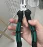 绿林（GREENER）家用水口钳斜口钳6寸剪钳电工剪线钳工业级偏口钳斜嘴钳断线钳子 实拍图