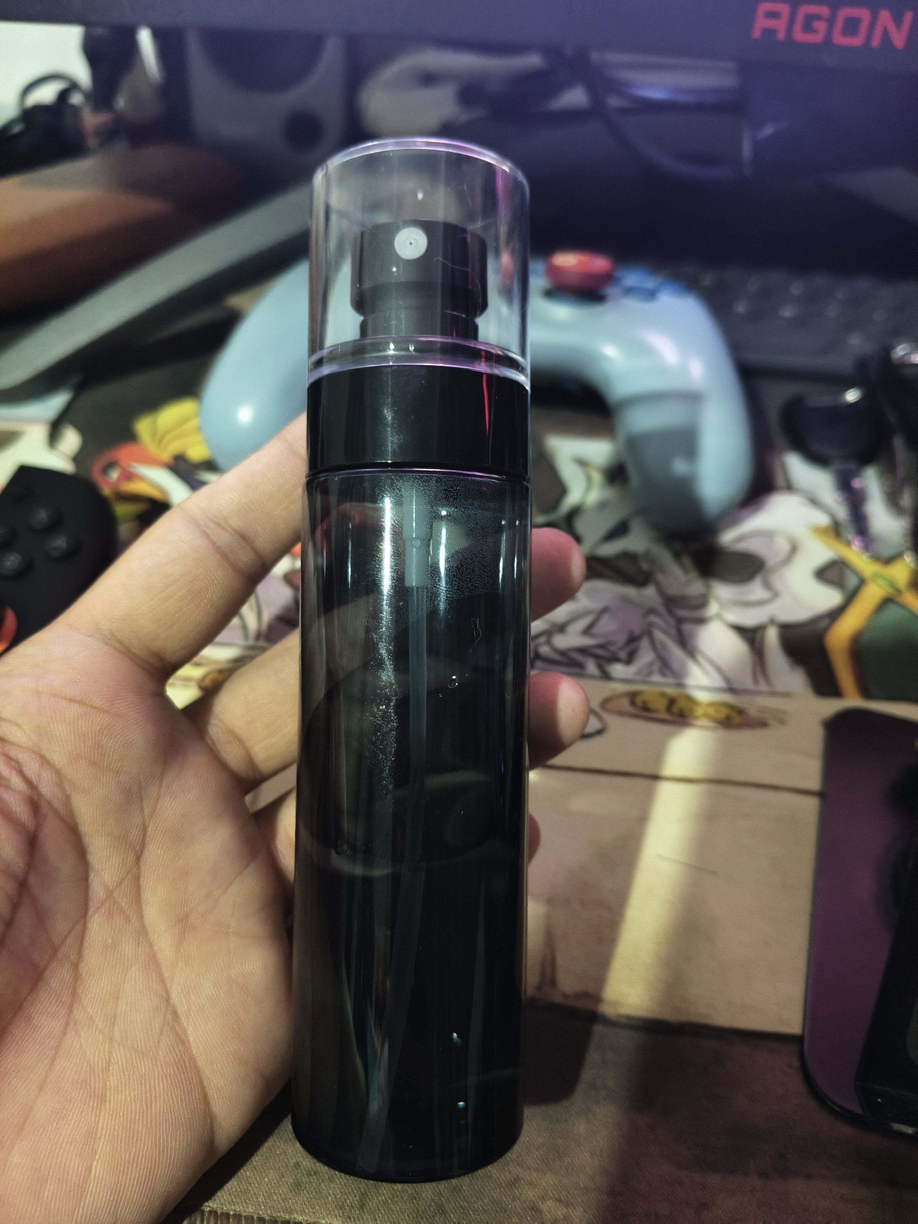 美肤语超细雾分装瓶喷雾瓶100ml*2 按压喷瓶脸部补水空瓶旅行便携MF8028 实拍图