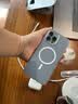 绿联 【环保认证】适用苹果13ProMax手机壳iPhone13ProMax磁吸壳无线充电防摔防磨全包超薄保护套透明  实拍图