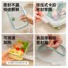 京东京造高硼硅耐热玻璃保鲜盒便当盒饭盒可微波冰箱保鲜食品接触级700mL 实拍图