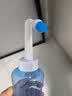 维德手动洗鼻器成人儿童生理盐水鼻炎鼻腔清洗冲洗器500ml+30包洗鼻盐 实拍图