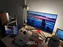 华硕ROG 超神32 RGB PG32UCWM 32英寸4K 240Hz双模1K 480Hz电竞显示器OLED显示器0.03ms响应DP2.1透明 实拍图