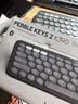 罗技（Logitech）时尚系列K390无线蓝牙键盘 超薄便携 K380升级版 黑色 79键 实拍图