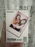 INSTAX富士instax立拍立得 mini相纸 白边双包20张+闪闪星钻边框贴 实拍图