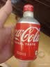 Coca-Cola日本进口子弹头可乐碳酸饮料汽水 网红汽泡水饮料易拉罐铝瓶300ml 实拍图