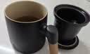 京东京造茶杯便携式黑陶茶泡茶壶茶杯功夫茶具办公杯随身茶壶容量400ml 实拍图