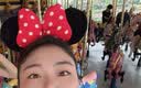 迪士尼（Disney）毛绒玩具发饰女孩扮装饰品乐园米奇老鼠生日礼物送女生 米妮发箍 实拍图