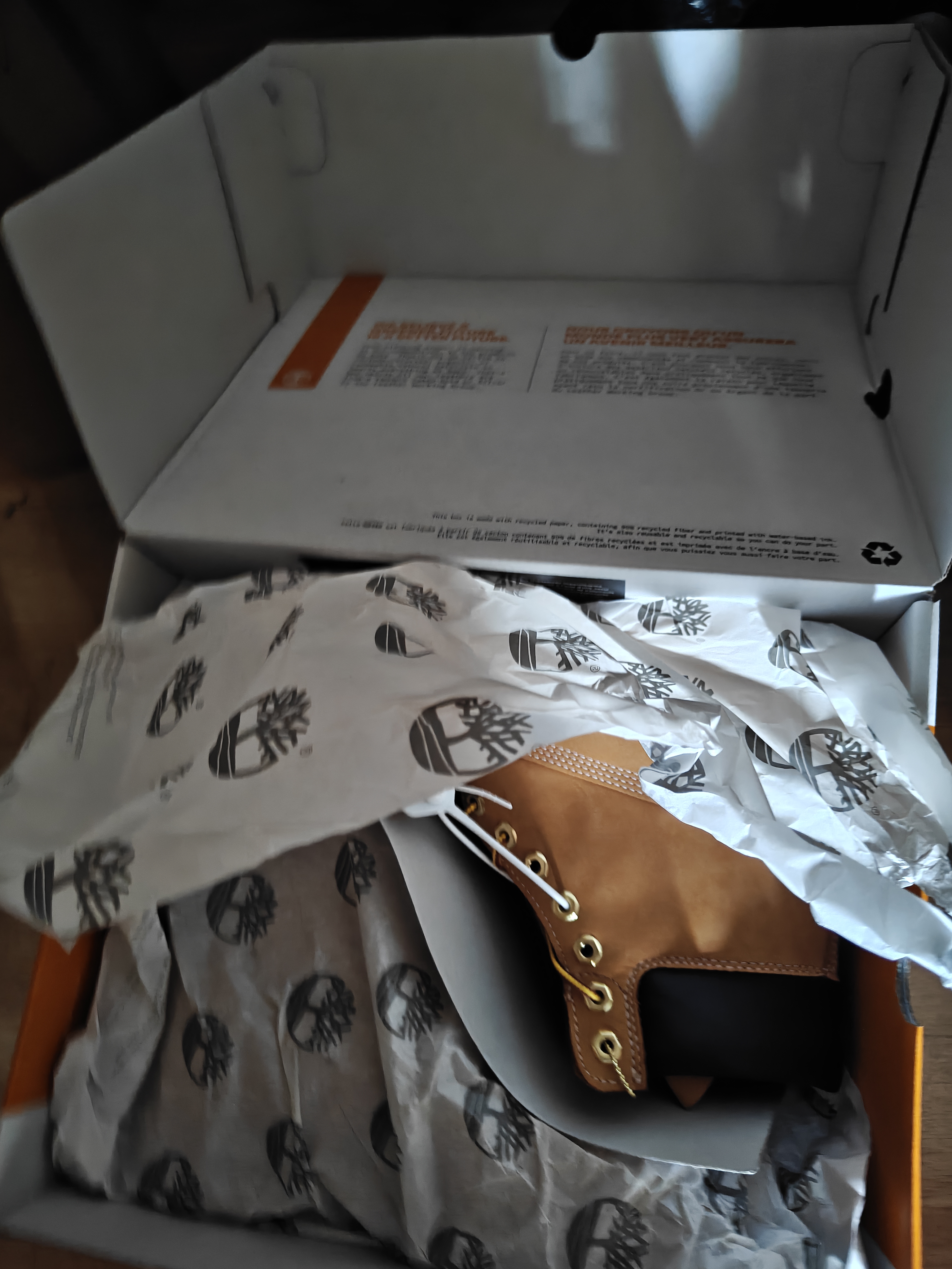 添柏岚（Timberland）踢不烂经典大黄靴高帮马丁靴户外防水真皮宽版男 10061W 39.5 实拍图
