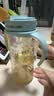 贝亲（Pigeon）防胀气 自然成长翻盖直饮吸管 大童奶瓶330ml 马戏团 18月+ AA279 实拍图