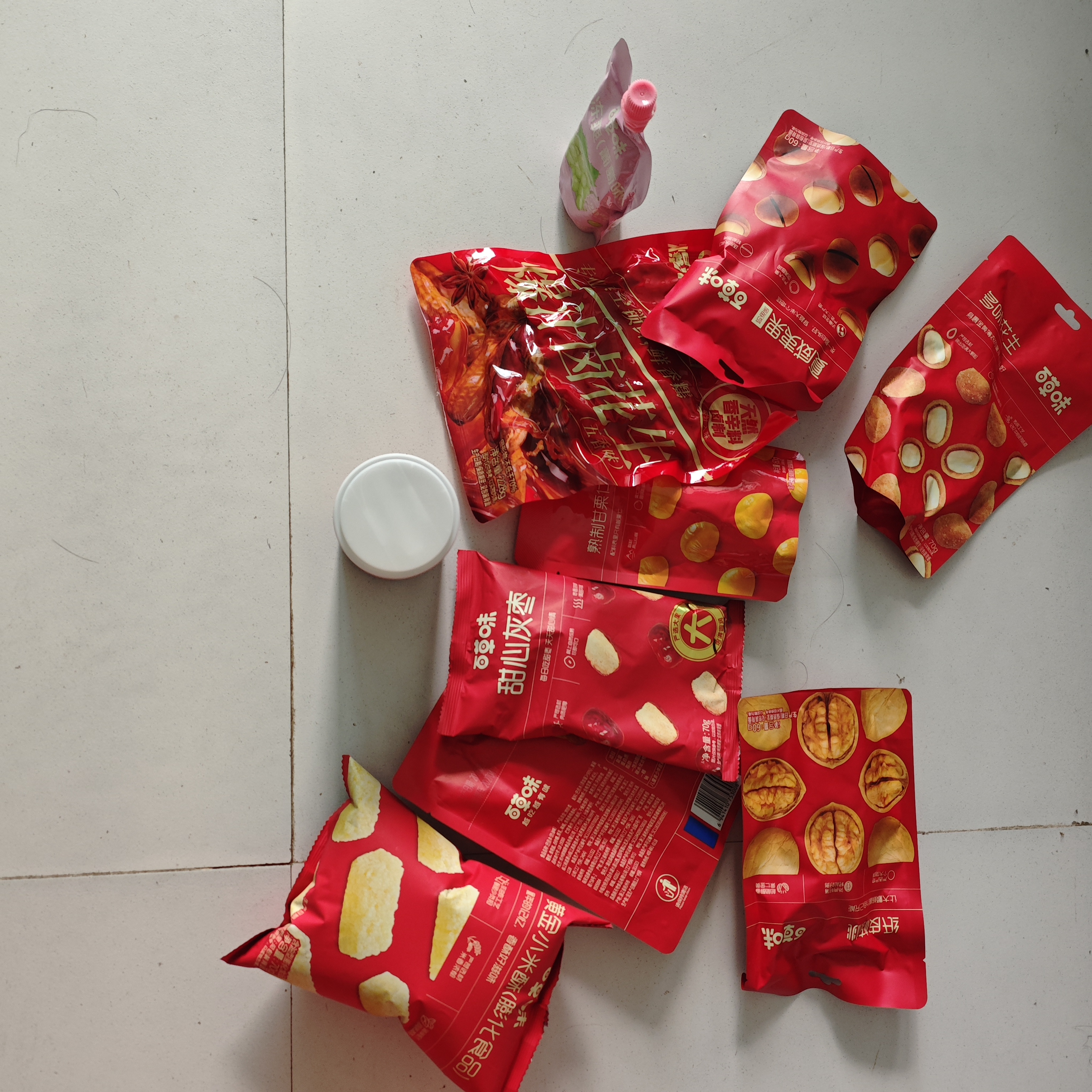 百草味坚果礼盒龙运当头1188g10件零食大礼包坚果有礼送礼送长辈 实拍图
