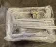 全品屋小推车置物架可移动落地收纳架家用零食厨房多层碳钢带轮架子肆白 实拍图