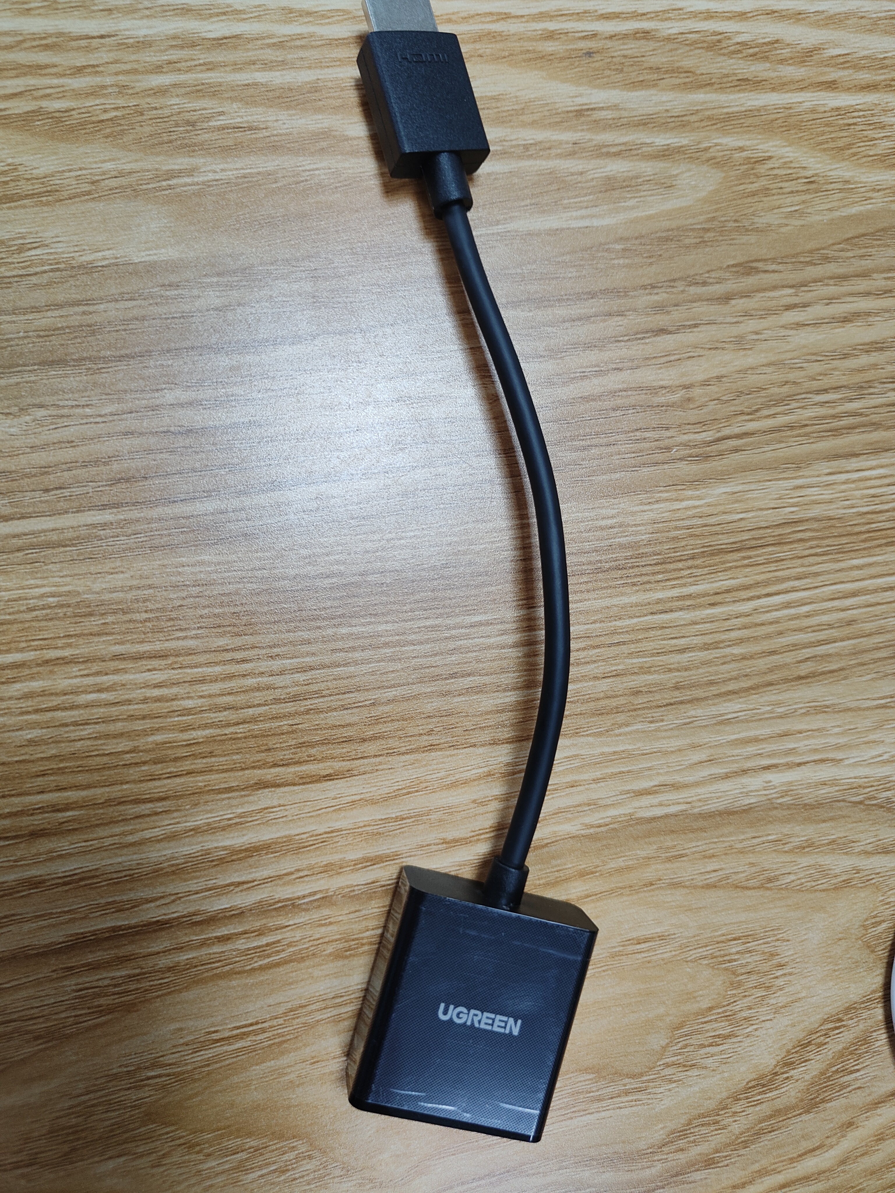 绿联HDMI转VGA转换器高清视频转接头适用电脑台式机笔记本小米电视盒子PS5连显示器投影仪连接线60738 实拍图