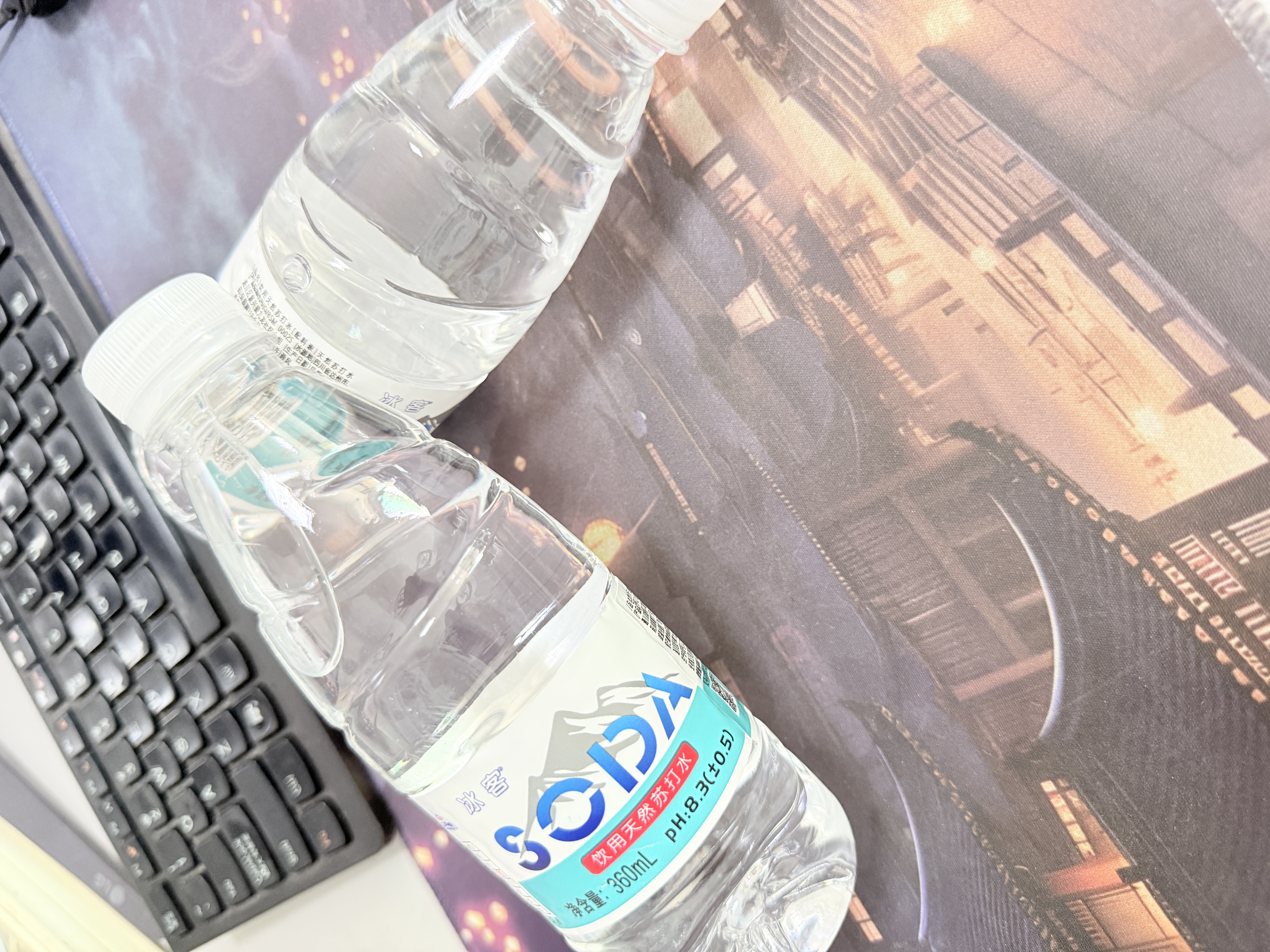 冰客SODA天然苏打水12瓶*360ml零添加无糖无气弱碱性旅游小瓶水整箱装 实拍图
