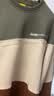 JEEP吉普卫衣男春秋季潮流宽松长袖T恤男士休闲上衣服男装 灰绿 XL 实拍图