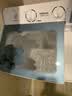康佳（KONKA）半自动双桶双缸8公斤 全自动洗衣机玻璃盖板脱水甩干机 以旧换新 618家电国家补贴 XPB80-318S 实拍图