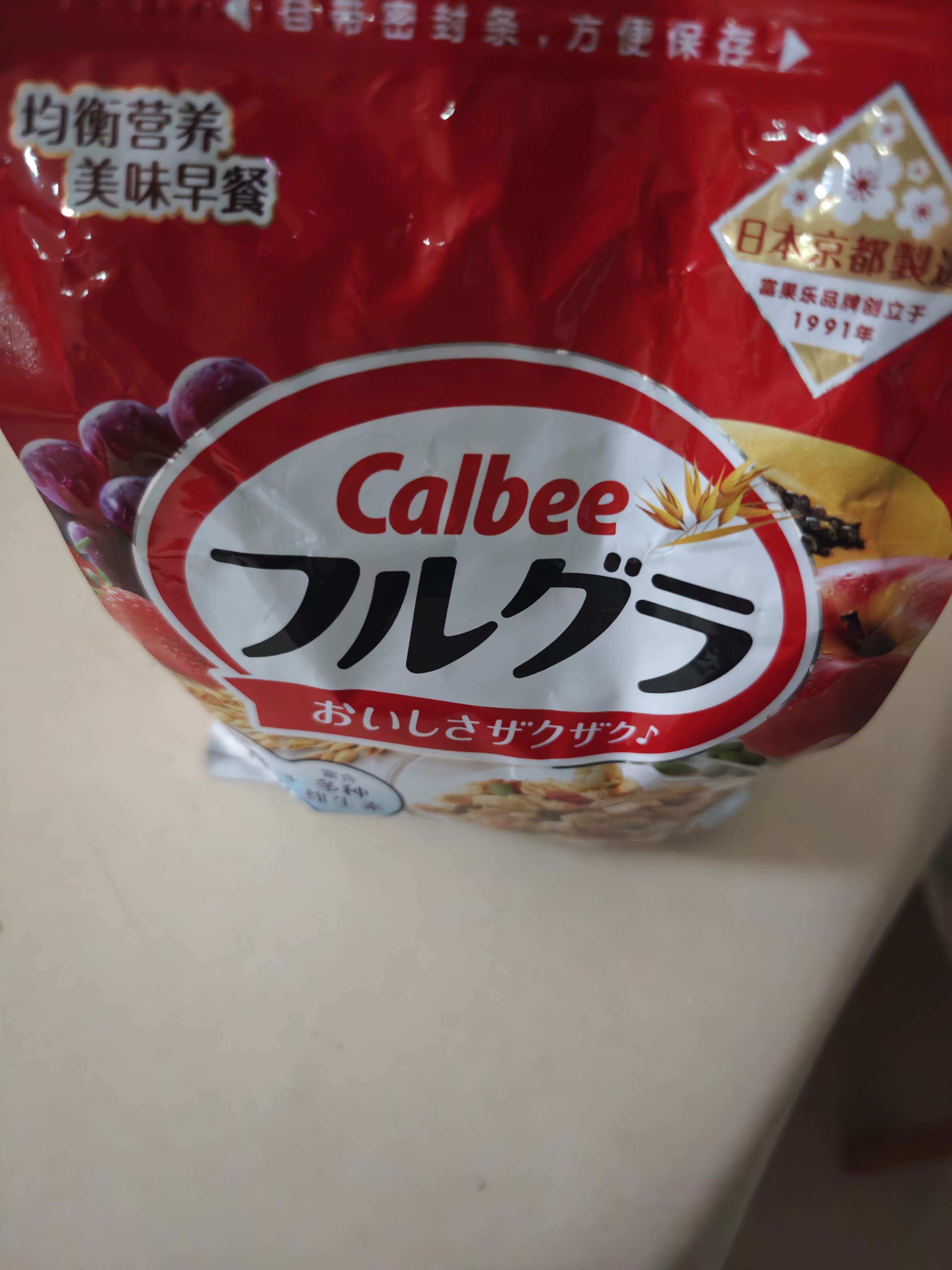卡乐比（Calbee）原味水果麦片600g 进口非油炸 营养代餐早餐零食 实拍图