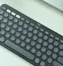 罗技（Logitech）时尚系列K390无线蓝牙键盘 超薄便携 K380升级版 黑色 79键 实拍图