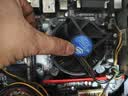 台达全新Intel英特尔 E97379-001 1155/1150/1156 四针线散热器 CPU风扇 0.28A风扇+铜中散热片 实拍图
