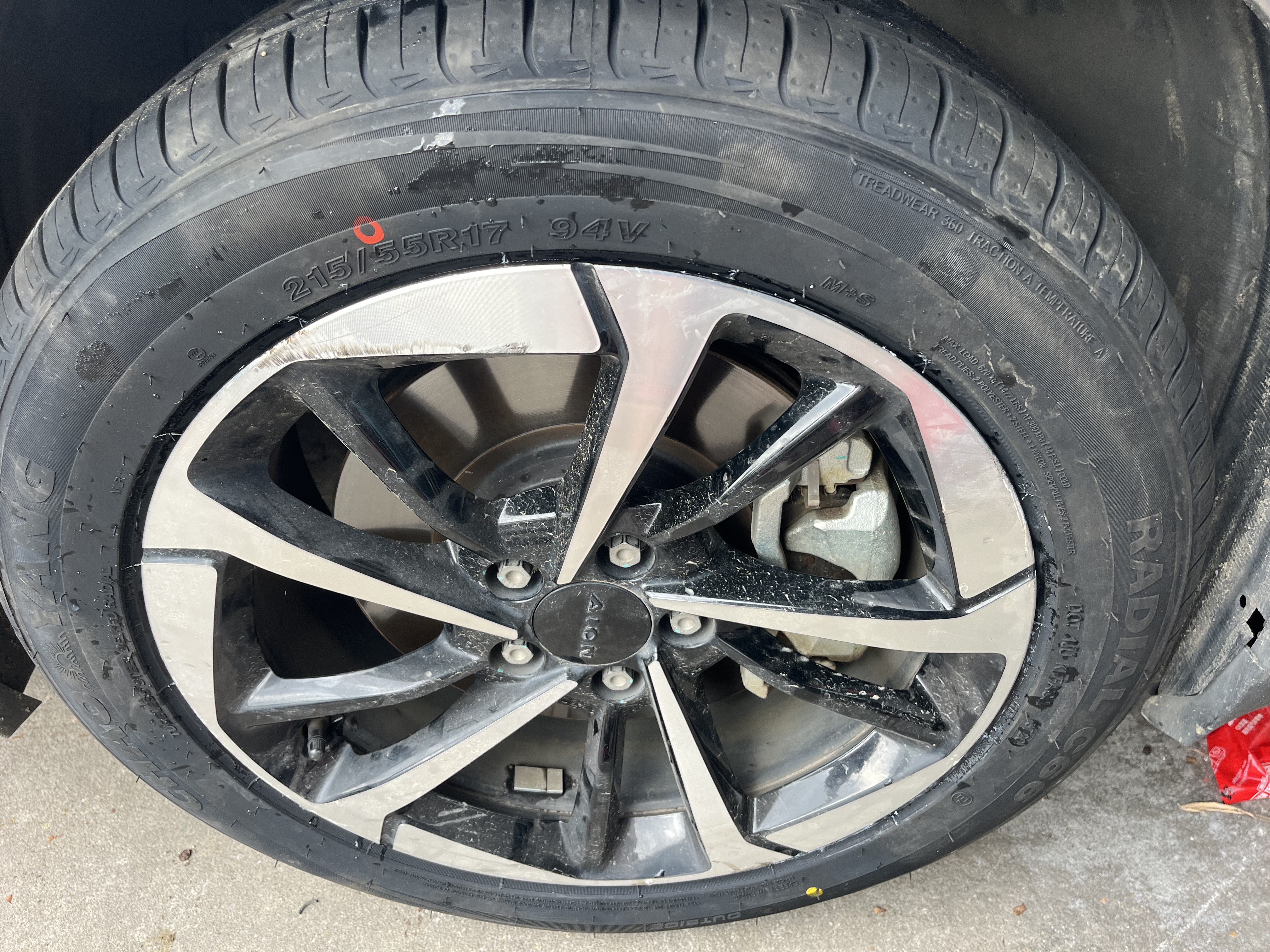 朝阳轮胎 汽车轮胎 215/55R17 94V C66 适配秦PLUS/Aion Y/本田XR-V 实拍图