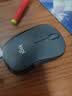 罗技（Logitech）M220 轻音鼠标 无线鼠标 办公鼠标 对称鼠标 带无线微型接收器 灰黑色 实拍图