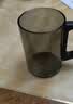 泥也杯子玻璃杯茶杯马克杯玻璃水杯家用玻璃茶杯高硼硅玻璃杯绿茶杯男 实拍图