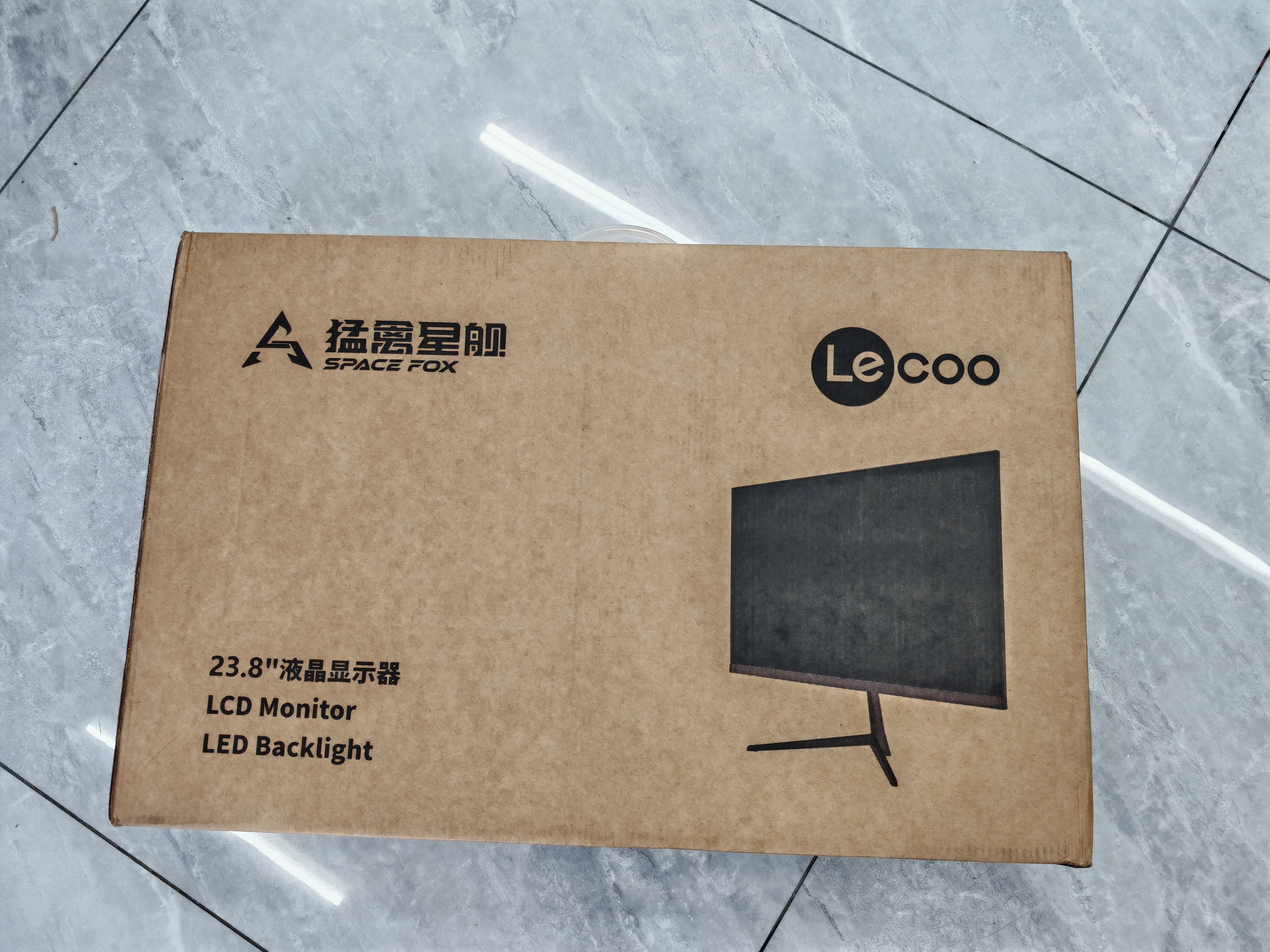 Lenovo联想来酷23.8英寸IPS技术屏超频180Hz低蓝光不闪屏支持壁挂 HDMI接口电脑设计办公显示屏N2466 实拍图