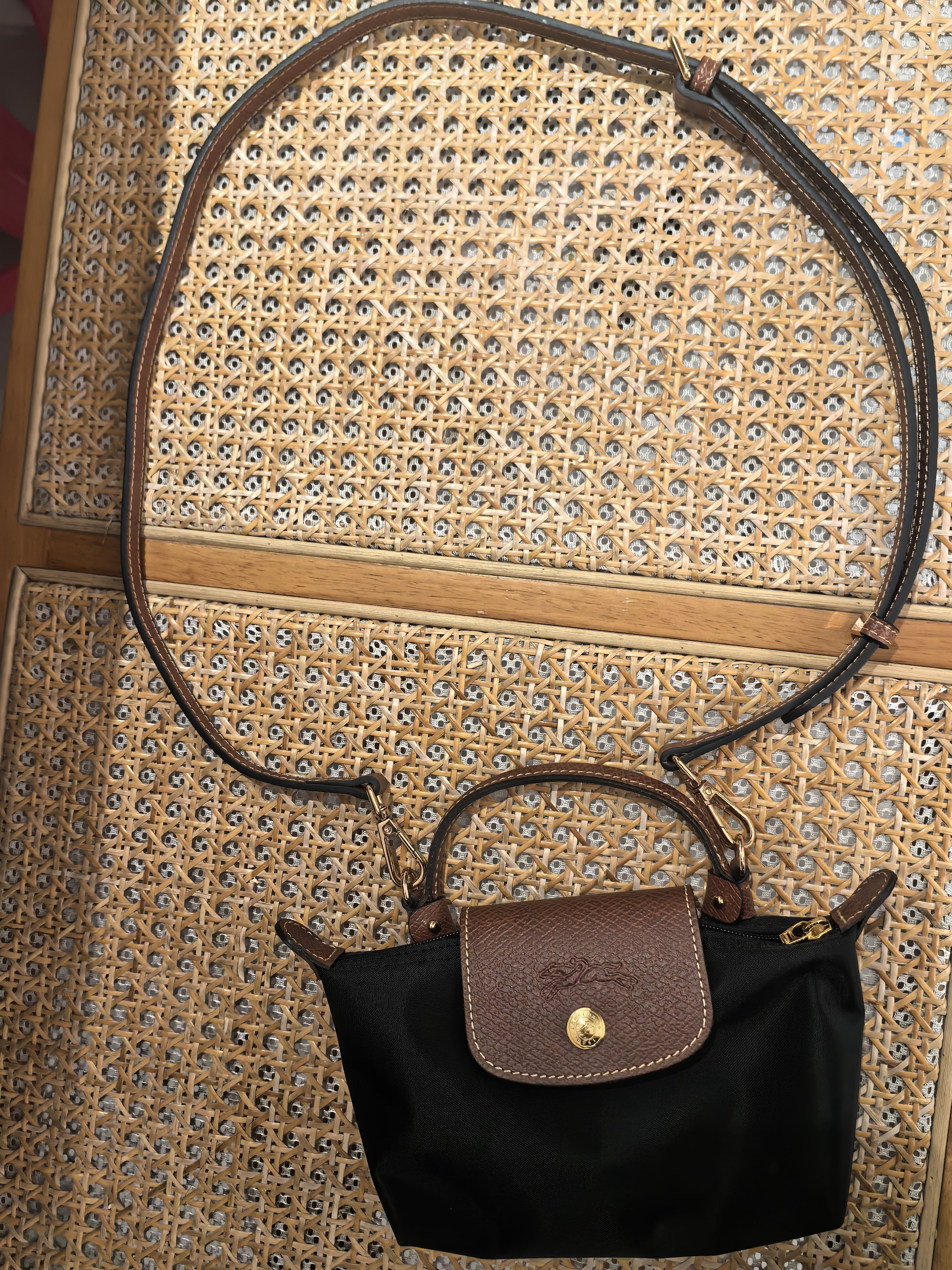珑骧（LONGCHAMP）女包短柄迷你手提饺子包送女友生日礼物 实拍图