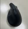 罗技（Logitech）Lift人体工学鼠标 垂直鼠标 小手鼠标 无线蓝牙鼠标 3台设备秒切换 带Logi Bolt接收器 黑色 实拍图