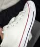 匡威（Converse）莫尔登All Star夏季男女板鞋中帮帆布小白鞋A00812C A00812C 40 实拍图