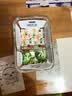 GLASSLOCK进口钢化玻璃保鲜盒上班带饭微波炉加热分隔食品级饭盒670ml 实拍图