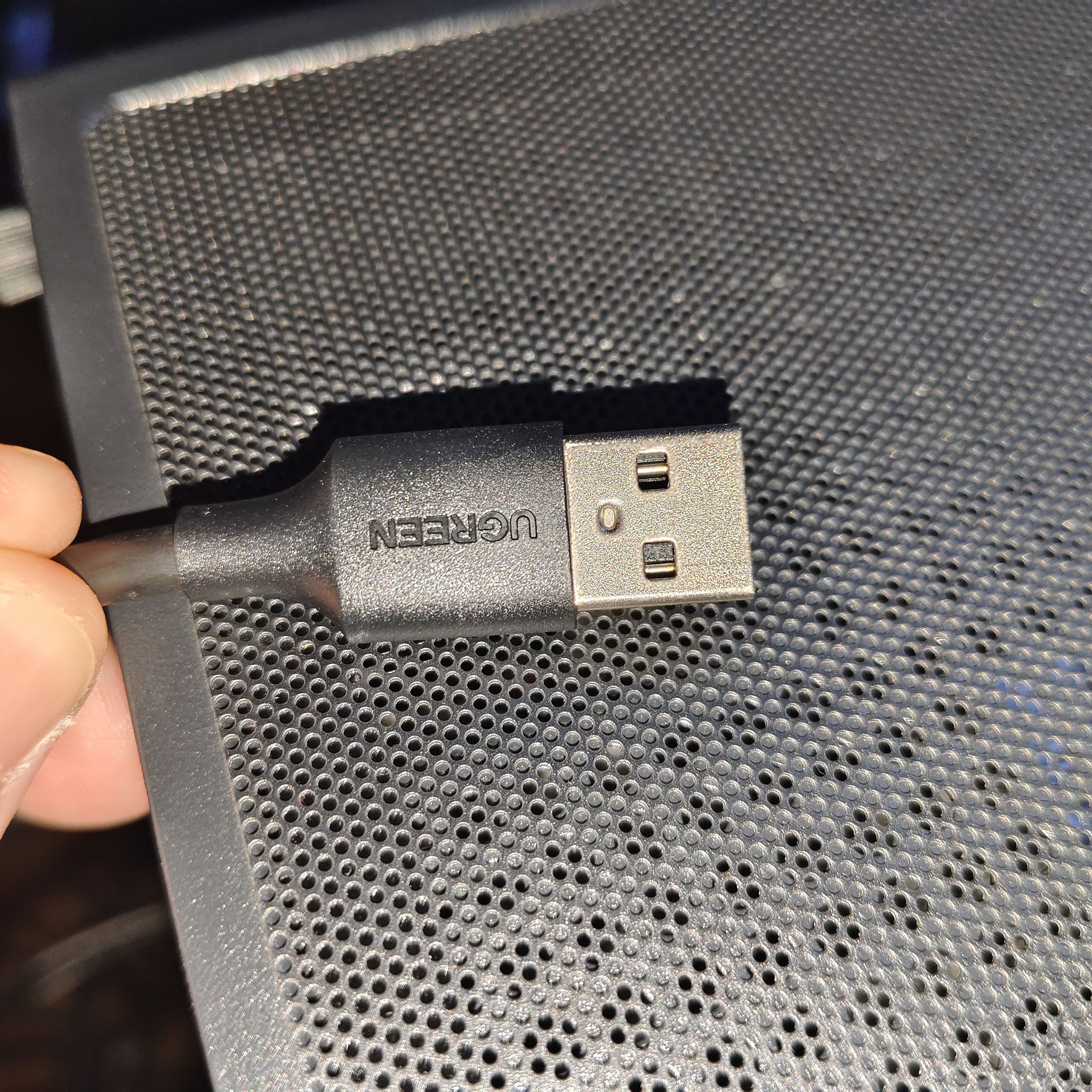 绿联USB2.0延长线公对母 高速传输数据连接线 电脑U盘鼠标键盘打印机充电器扩展延长加长线1米10314 实拍图