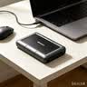 纽曼（Newsmy）4TB 移动硬盘机械 3.5英寸 桌面存储 星际系列加强版 Type-C USB3.1 硅胶保护金属外壳 大容量 实拍图