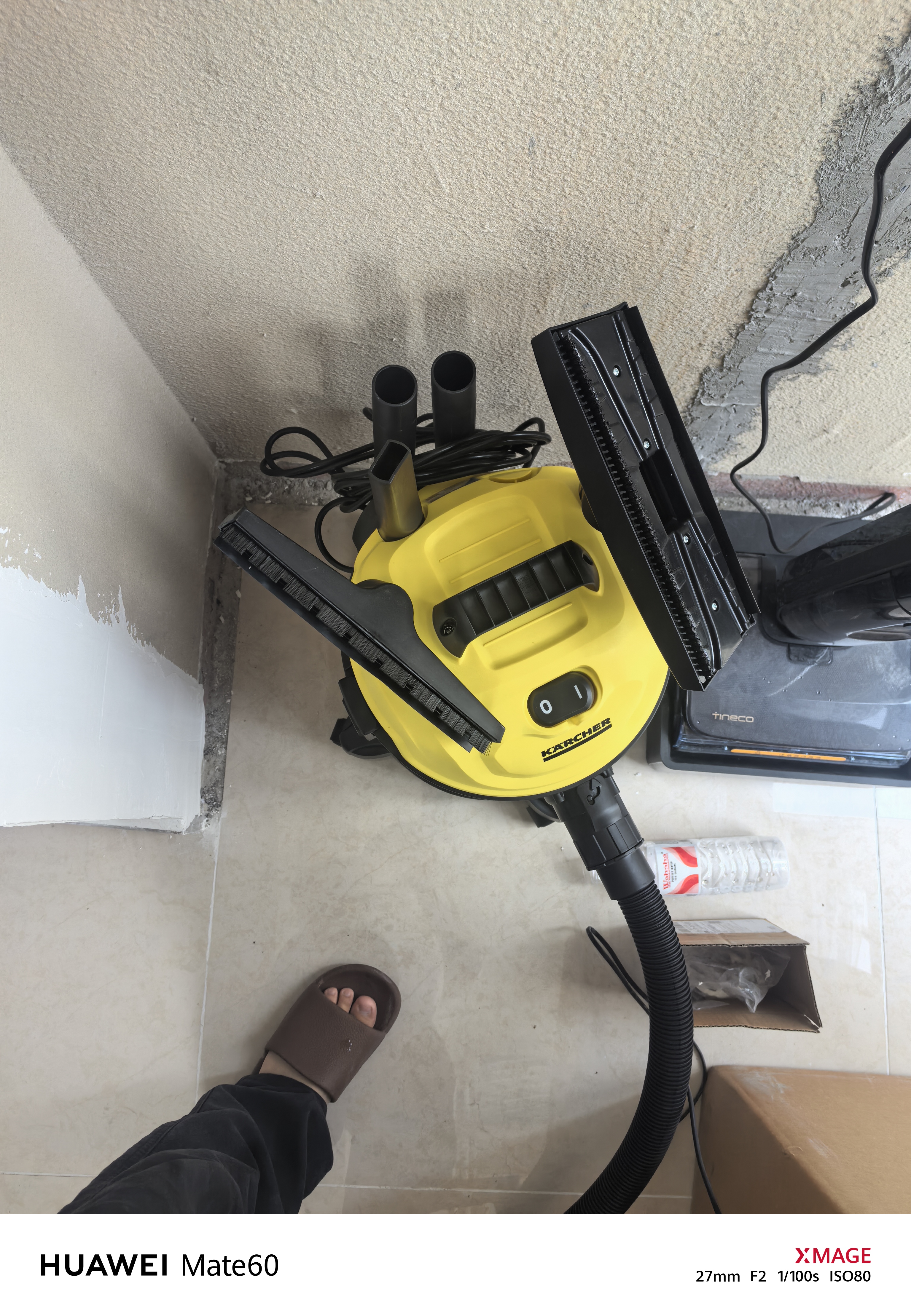 KARCHER德国卡赫 桶式吸尘器18L干湿吹三用家用工业开荒装修保洁地毯宠物大容量大功率超强吸力WD1s 实拍图